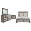 Cresswell 4-piece Queen Bedroom Set Weathered Taupe / CS-225141Q-S4