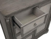 Cresswell 4-drawer Door Chest with Hidden Storage Weathered Taupe / CS-225147