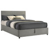 Reeves Upholstered Queen Lift-Top Storage Platform Bed Grey / CS-315918GRYQ