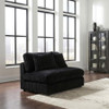 Blaine Upholstered Armless Chair Black / CS-509887