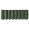 Summer Chenille Upholstered Channel Accent Bench Green / CS-910412