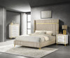Lucia 3-piece Queen Bedroom Set Beige and White / CS-224731Q-S325