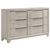 Farre 4-piece Queen Bedroom Set Washed Grey / CS-225110Q-S4