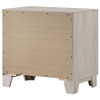Farre 2-drawer Nightstand Bedside Table Washed Grey / CS-225112