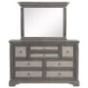 Cresswell 8-drawer Dresser with Mirror Weathered Taupe / CS-225143M