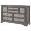 Cresswell 8-drawer Bedroom Dresser Weathered Taupe / CS-225143