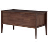 Graham 54-inch 4-drawer Double Pedestal Lift Top Computer Desk Chocolate / CS-800867
