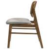 Benford Dining Side Chair Upholstered Seat Dark Brown (Set of 2) / CS-193833