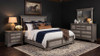 Cresswell 4-piece Eastern King Storage Bedroom Set Weathered Taupe / CS-225140KE-S4
