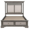 Cresswell 5-piece Eastern King Storage Bedroom Set Weathered Taupe / CS-225140KE-S5