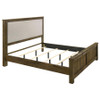 Doherty 4-piece Eastern King Bedroom Set Rustic Brown / CS-225161KE-S4