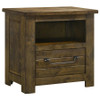 Doherty 4-piece California King Bedroom Set Rustic Brown / CS-225161KW-S4