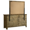 Doherty 6-drawer Dresser with Mirror Rustic Brown / CS-225163M