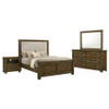 Doherty 4-piece Queen Bedroom Set Rustic Brown / CS-225161Q-S4