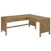 Hogan 1-drawer Lift Top L-shape Computer Writing Desk Mango / CS-800789