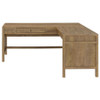 Hogan 1-drawer Lift Top L-shape Computer Writing Desk Mango / CS-800789