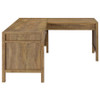 Hogan 1-drawer Lift Top L-shape Computer Writing Desk Mango / CS-800789