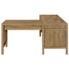 Hogan 1-drawer Lift Top L-shape Computer Writing Desk Mango / CS-800789
