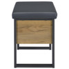 Bettin Vanity Set with Sliding Mirror and Stool Golden Oak / CS-930120