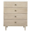 Lucaire 5-drawer Chest of Drawers Sandstone / CS-225185