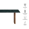 Amistad Marble Coffee Table by Modway / EEI-7512