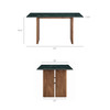 Amistad 60 Inch Marble Dining Table by Modway / EEI-7515