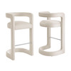Winslow Performance Velvet Bar Stool Set of 2 by Modway / EEI-7521