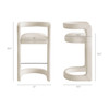 Winslow Performance Velvet Bar Stool Set of 2 by Modway / EEI-7521