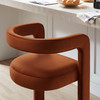 Winslow Performance Velvet Bar Stool Set of 2 by Modway / EEI-7521