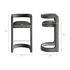 Winslow Performance Velvet Bar Stool Set of 2 by Modway / EEI-7521