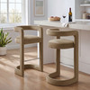 Winslow Performance Velvet Bar Stool Set of 2 by Modway / EEI-7521