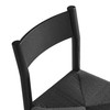 Alvia Oak Wood Dining Side Chair With Woven Seat by Modway / EEI-7541
