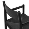 Alvia Oak Wood Dining Armchairs With Woven Seats Set of 2 by Modway / EEI-7542