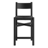 Alvia Oak Wood Counter Stools With Woven Seats Set of 2 by Modway / EEI-7543
