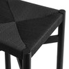 Alvia Oak Wood Counter Stools With Woven Seats Set of 2 by Modway / EEI-7543