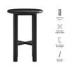Alvia Round 30" Oak Wood Bar Table by Modway / EEI-7545