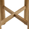 Alvia Round 30" Oak Wood Bar Table by Modway / EEI-7545
