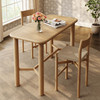 Alvia Rectangular 60" Oak Wood Bar Table by Modway / EEI-7546