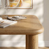 Alvia 72" Rectangular Oak Wood Dining Table by Modway / EEI-7548