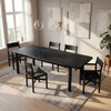 Alvia 86"-105" Extendable Rectangular Oak Wood Dining Table by Modway / EEI-7549