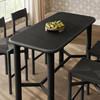 Alvia 5-Piece Rectangular Oak Wood Bar Table With Bar Stools Set by Modway / EEI-7557