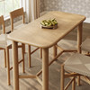 Alvia 5-Piece Rectangular Oak Wood Bar Table With Bar Stools Set by Modway / EEI-7557