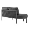 Porta Left-Arm Facing Outdoor Patio Aluminum Modular Piece by Modway / EEI-7607