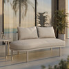 Porta Left-Arm Facing Outdoor Patio Aluminum Modular Piece by Modway / EEI-7607