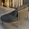 Porta Right-Arm Facing Outdoor Patio Aluminum Modular Piece by Modway / EEI-7608