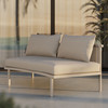 Porta Armless Outdoor Patio Aluminum Modular Piece by Modway / EEI-7609