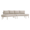 Porta 2 Piece Outdoor Patio Aluminum Modular Sofa by Modway / EEI-7611