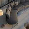 Porta 3 Piece Outdoor Patio Aluminum Modular Sofa by Modway / EEI-7612