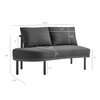 Porta 5 Piece Outdoor Patio Aluminum Modular Sofa Set by Modway / EEI-7614
