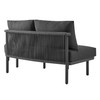 Porta 5 Piece Outdoor Patio Aluminum Modular Sofa Set by Modway / EEI-7614